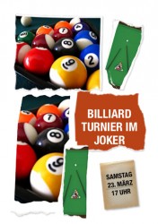 Billiard-Turnier_Flyer